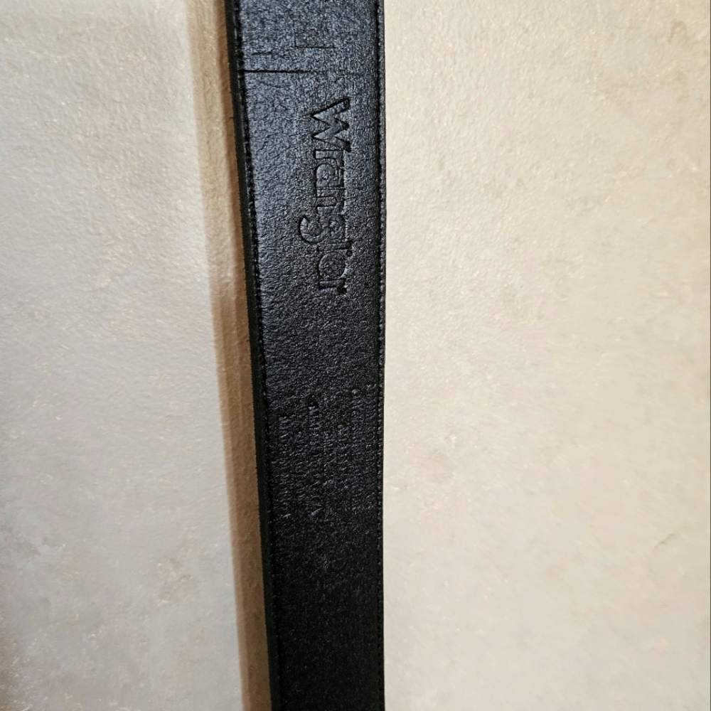 Black Wrangler Mens 45in Belt